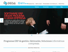 Tablet Screenshot of deisa.net